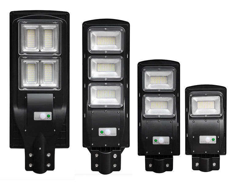 1700lm 48WH Solar Powered LED Street Lights Integrated 120W